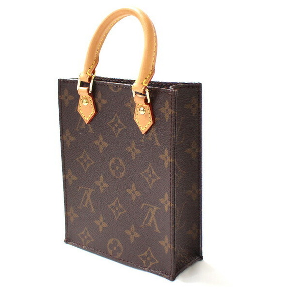 Louis Vuitton Plat Monogram Bag Sac Shoulder Petite - Picture 1 of 7